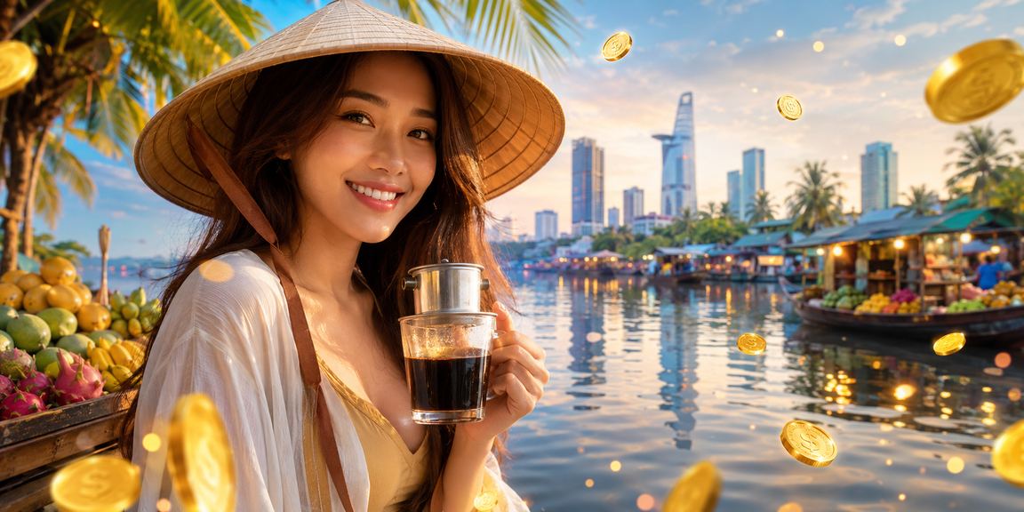 Ứng dụng casino và cá cược tại vùng sông Mekong với nón lá
